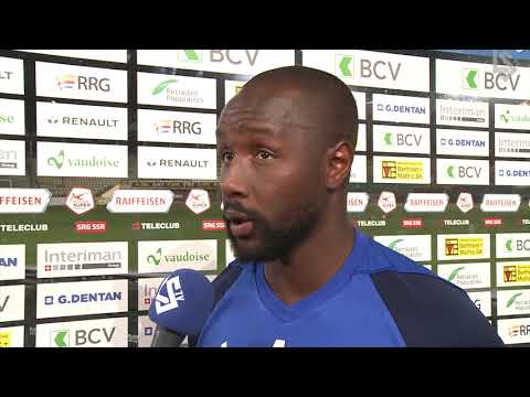 LSTV: FC Lausanne-Sport - Grasshopper Club Zurich, interview d'après-match d' Adilson Cabral