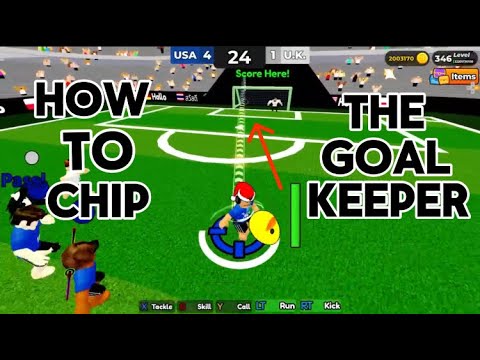 How To Chip The Goalkeeper | Roblox’s Team Soccer (3 vs. 3)