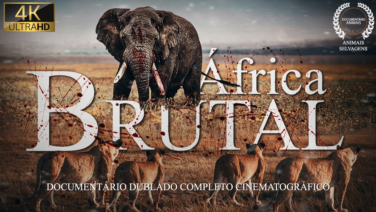 ÁFRICA SELVAGEM | Predadores Brutais e a Batalha pela Sobrevivência | Documentário Animais