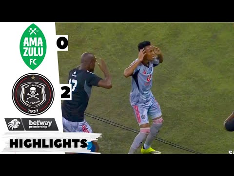 AMAZULU FC VS ORLANDO PIRATES ALL GOALS AND HIGHLIGHTS - BETWAY PREM 25/26