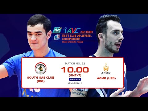 South Gas Club (IRQ) - AGMK(UZB) Asian Men's Club championship 2021(5th-8th)