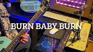 burn baby burn Ash guitar lesson playthrough