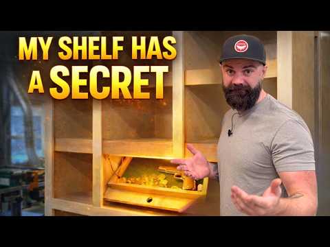This Shelf Has a SECRET Compartment