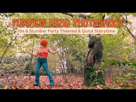 Pumpkin Head Photo Shoot