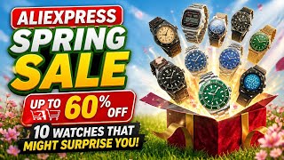 10 AliExpress Spring Sale Watches That Might Surprise You