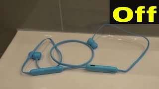 How To Turn Off Beats Flex Earphones Easily-Full Tutorial