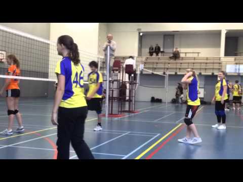Volleybalwedstrijd Brenda