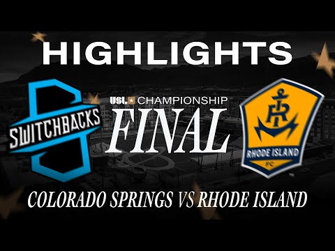 11.23.2024 | Colorado Springs Switchbacks FC vs. Rhode Island FC - Game Highlights