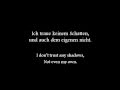 Svbway To Sallys 'Umbra' (English Lyrics)