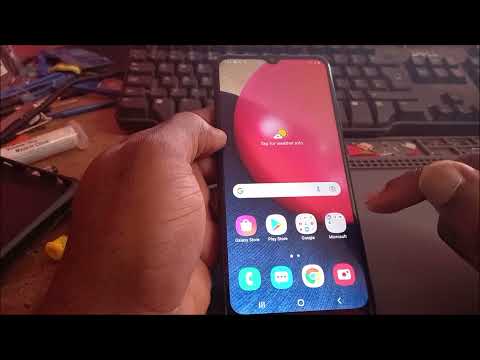 enable developer options for samsung a02s