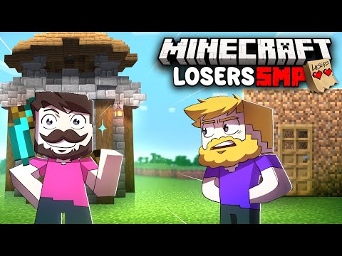 EPIC Minecraft SMP Base Build Off - Losers Show Off Skills!