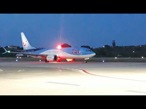 Skiathos Airport JSI TUI JET.COM CONDOR 27/5/2022 #skiathoslandings