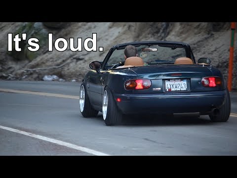 ISR Circuit Spec Exhaust Sound, 1994 1.8 Miata