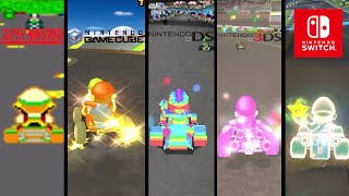 Evolution of Super Stars in Mario Kart Games (1992-2022)