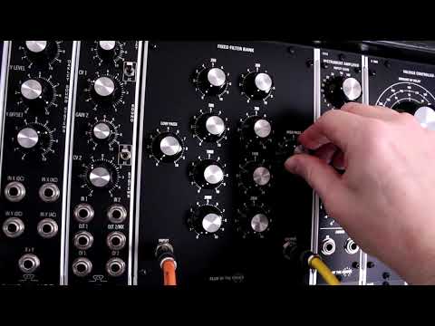 Club of the Knobs C907A Fixed Filter Bank White Noise Test