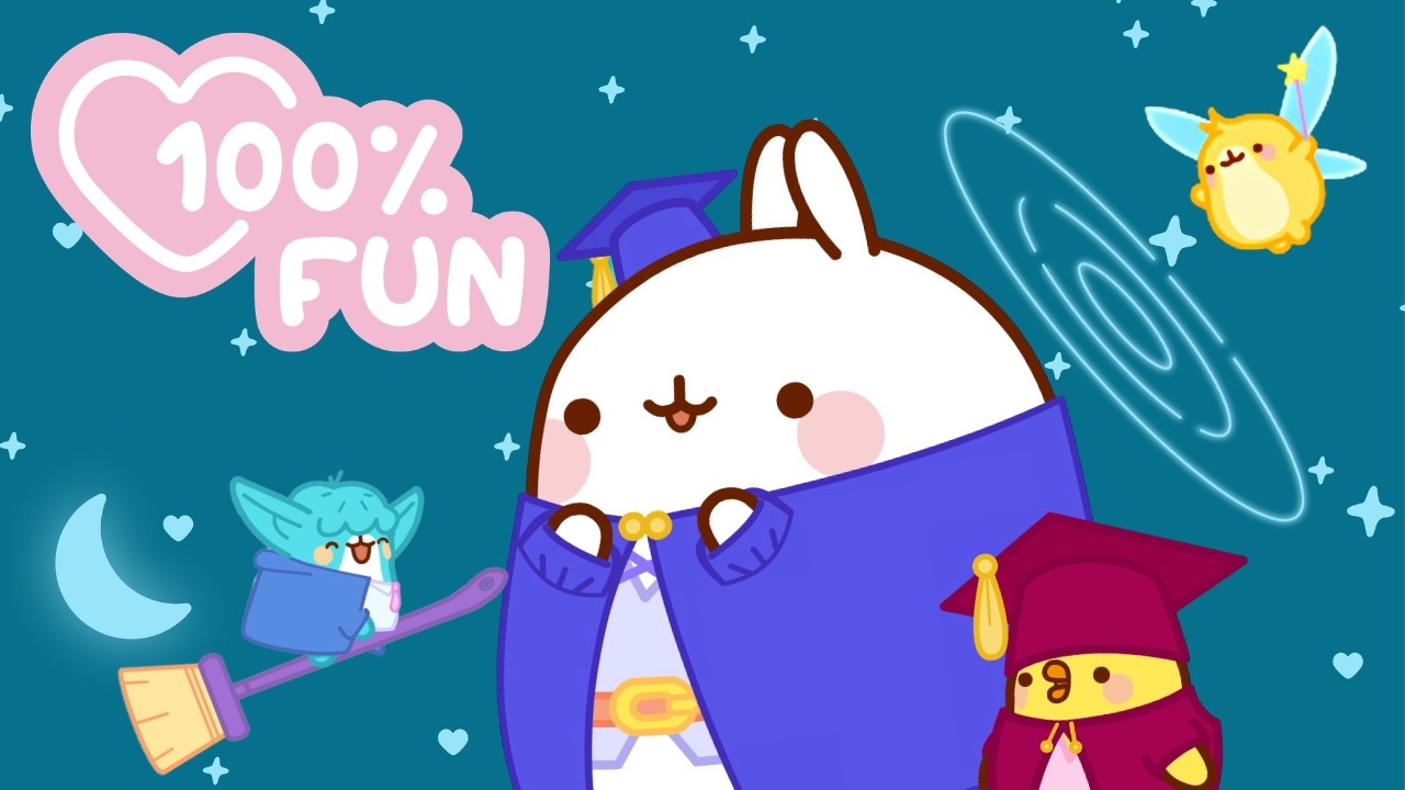 Welcome to Magic School! 🏰✨ Molang’s Magical Compilation