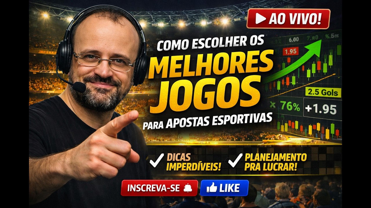 Como Escolher os Melhores Jogos para Apostas Esportivas | Live Escola de Trading
