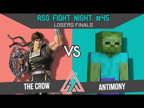 ASG 45: LOSERS FINALS - The Crow (Richter/Luigi) vs Antimony (Steve)