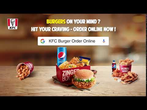 KFC Burger Order Online