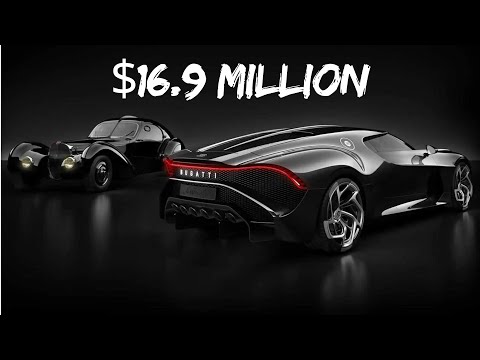 BUGATTI LA VOITURE NOIRE - 16,9 MILLION World Most Expensive Car