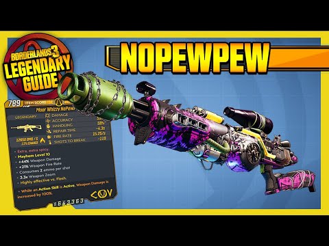 Borderlands 3 | NoPewPew | Legendary Weapons Guide!!! Cartels