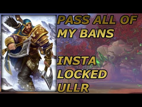 I BECAME A SCUMBAG AND PASSED ALL MY BANS FOR ULLR - Masters Ranked 1v1 Duel - SMITE