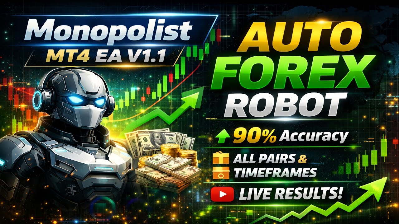 Monopolist MT4 EA V1.1 | High Accuracy Forex Trading Bot | Automated Profit Strategy