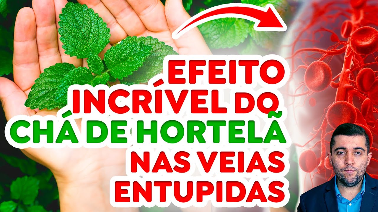 Como afinar o sangue com chá de hortelã e desmanchar coágulos sanguíneos da má circulação e trombose