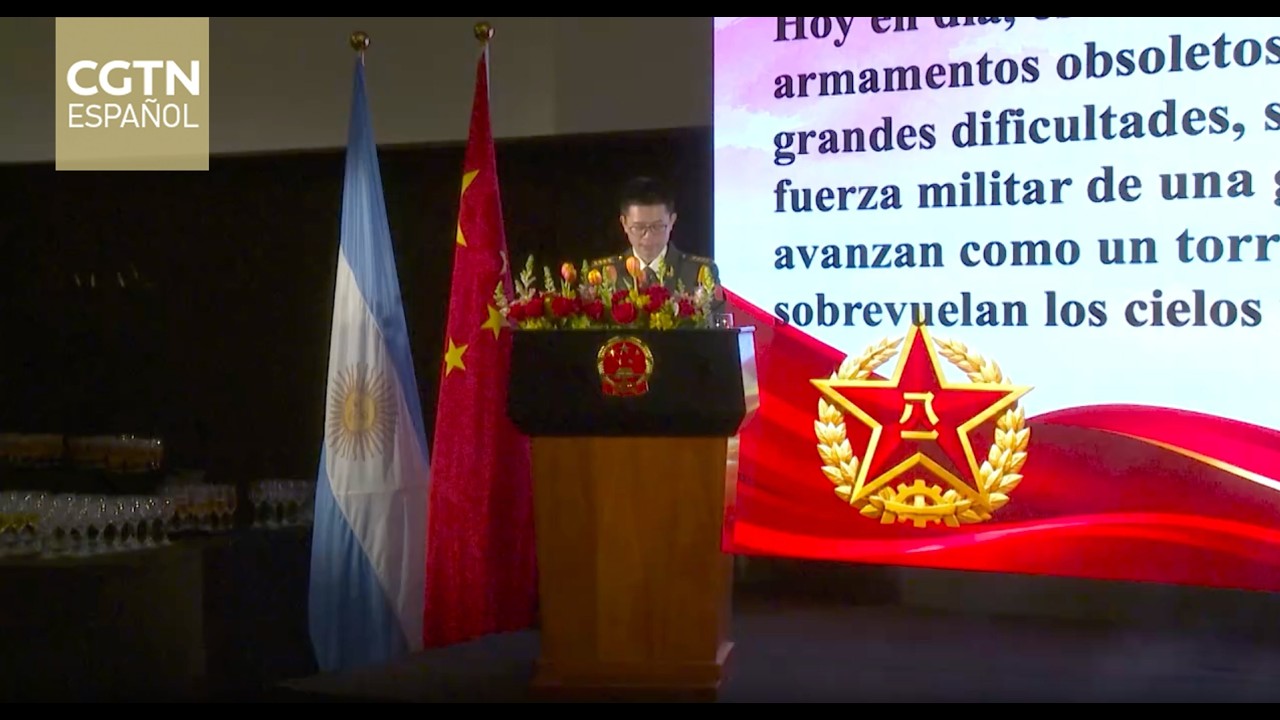 Celebran en Argentina los 99 años de la fundación del Ejército Popular de Liberación de China