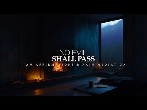 Midnight Psalm 91 Protection (3 Hours) | I AM Affirmations & Rain Prayer