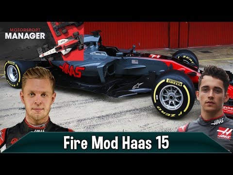 Motorsport Manager Fire Mod - Haas F1 The American Dream 15