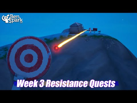 Week 3 Resistance Quests - Easy Location Guide - Fortnite Chapter 3 Season 2