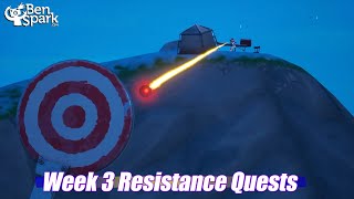 Week 3 Resistance Quests - Easy Location Guide - Fortnite Chapter 3 Season 2
