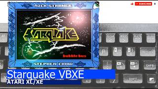 Atari XL/XE -=Starquake VBXE=-