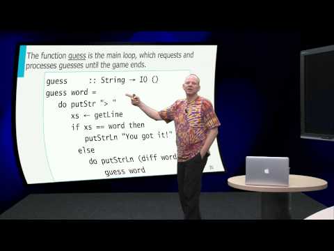 FP101x - Programming in Haskell Chapter 8 - Interactive Programs Part 2