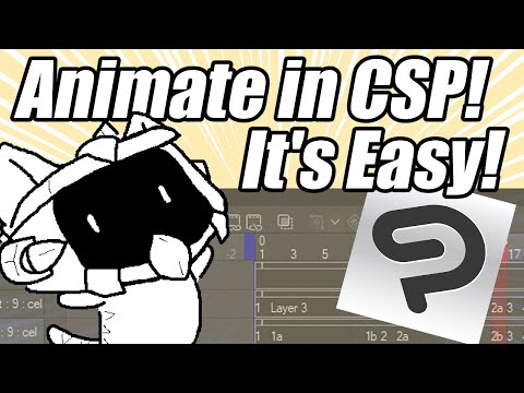 [[TUTORIAL]] Learn to Animate in Clip Studio Paint!