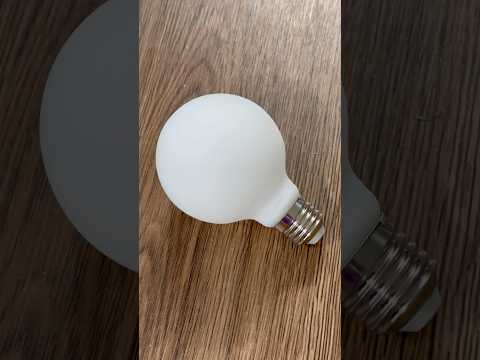 LED лампа Edisons Ceramic G80 Е27 6W 4000K біла оксамитово-матова