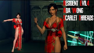 Resident Evil 4 Remake Separate Ways - Ada Scarlet Threads