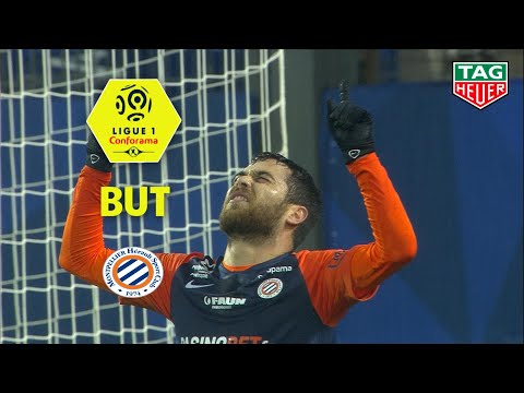 But Téji SAVANIER 30 /Montpellier Hérault SC - Stade Brestois 29 4-0 MHSC-BREST/2019-20
