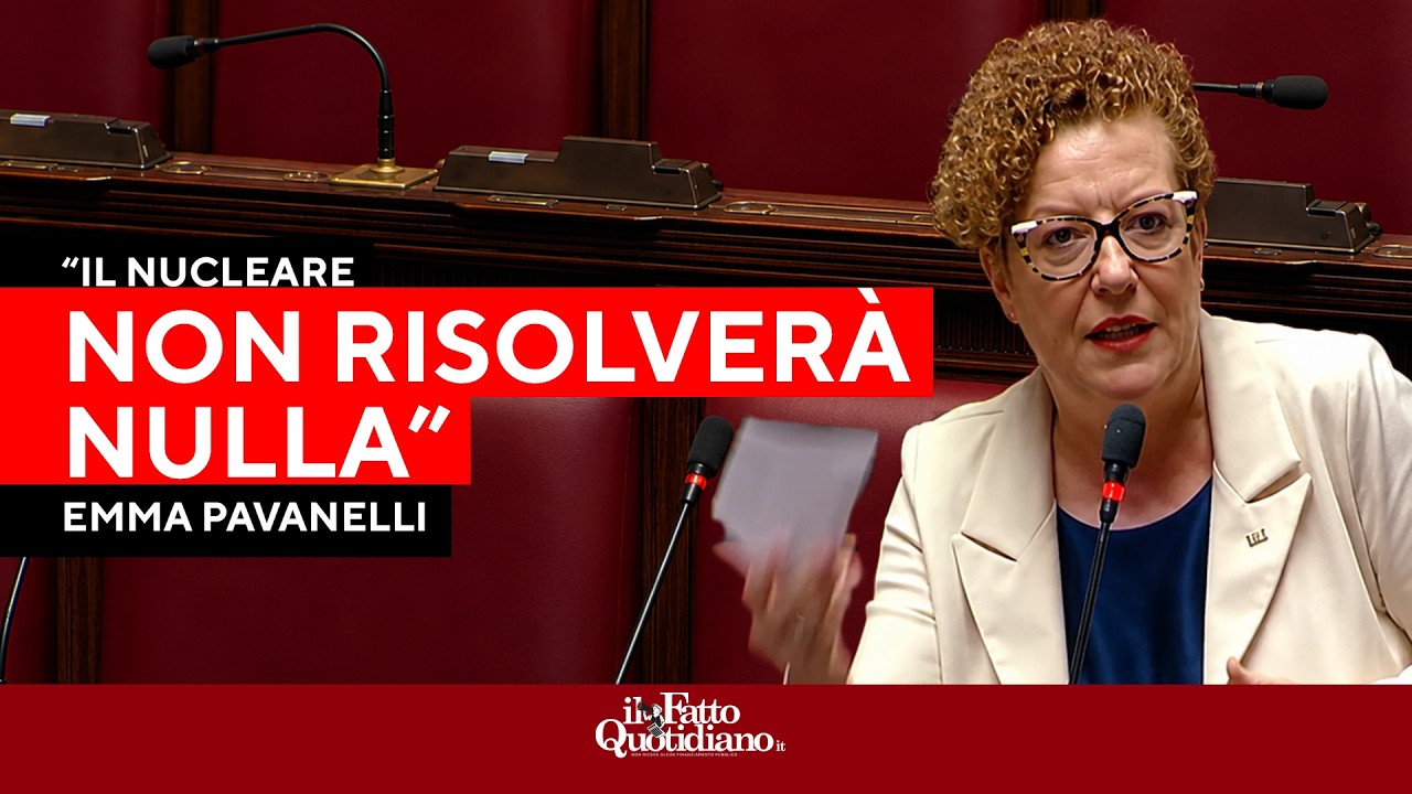 "Vent'anni di attesa e costi miliardari": il duro affondo di Pavanelli sul ritorno al nucleare