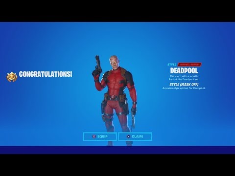 HOW TO ACTUALLY UNLOCK THE MASK OFF DEADPOOL STYLE IN FORTNITE (How To Get Unmasked Deadpool)