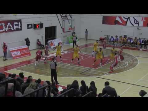 York University 72 vs 81 Ryerson University, Ontario, CAN. 27.02.2016