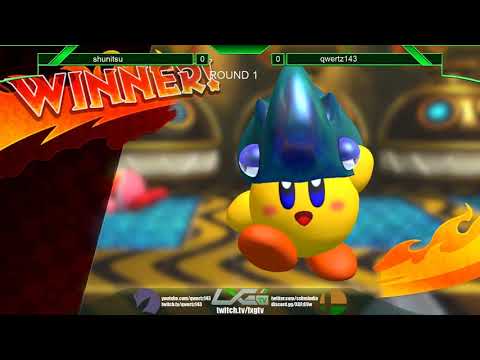 OFFLINE Kirby Fighters @ LXG - GRAND FINALS - Shunitsu (Wrestler) vs qwertz143 (Beetle)
