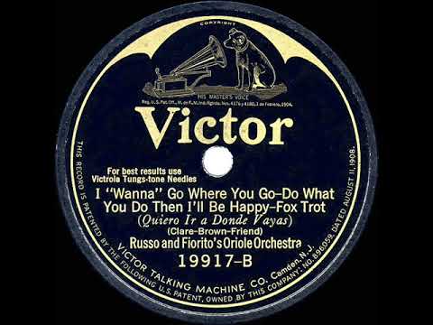 1925 Russo & Fiorito Orch.  - Then I’ll Be Happy (instrumental)