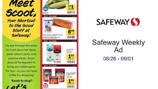 Safeway Weekly Ad 08/26 - 09/01