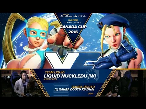 NuckleDu (R. Mika) vs Xiao Hai (Cammy) - Grand Finals - Canada Cup 2016