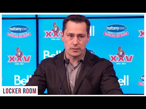 Feb 7: Sens vs. Blues - Boucher Pre-game