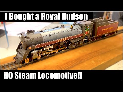 I Bought a Canadian Pacific Royal Hudson HO Locomotive
