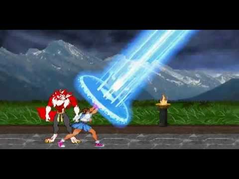 Crazy Flash animation by VG Exiles 2  anime fight style