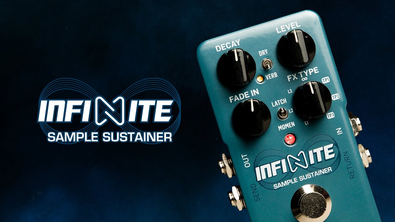 TC Electronic INFINITE Sample Sustainer Pedal w/TonePrint